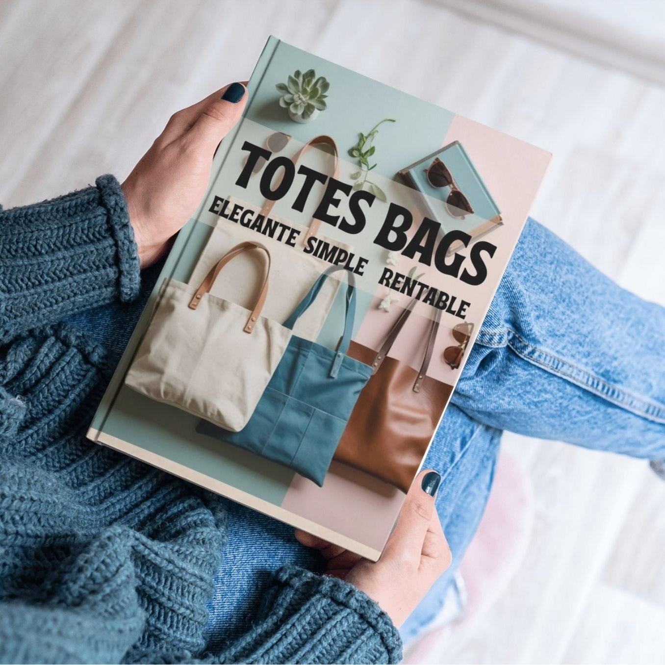 Guía de Tote Bags — 30 Diseños Paso a Paso para Todos los Niveles